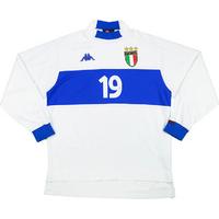 1998-00 Italy Match Issue Away L/S Shirt #19