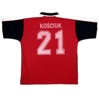 1998-99 LKS Lodz Match Issue Away Shirt Ko?ciuk #21