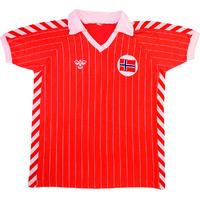 1983 Norway Match Worn Home #6 (Albertsen) v Wales