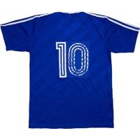 1990 91 iceland match issue home shirt 10