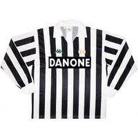 1992 94 juventus home ls shirt excellent l