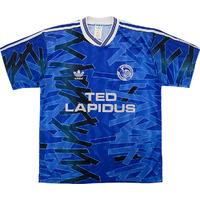 1992 93 strasbourg home shirt very good ml