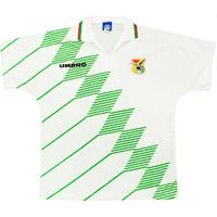 1994 Bolivia Match Worn Away Shirt #14 (Ramos) v Ireland