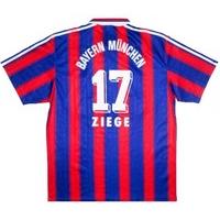 1995-97 Bayern Munich Home Shirt Ziege #17 (Excellent) XXL