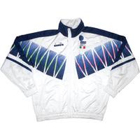 1994 Italy World Cup Diadora Track Top (Excellent) XL