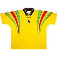 1998 ghana match issue home shirt 11 v holland