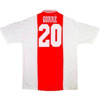 1997-98 Ajax Match Issue Home Shirt Gorré #20