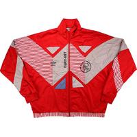 1991-93 Ajax Umbro Track Top (Very Good) XL