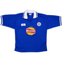 1998 00 leicester home shirt excellent xl