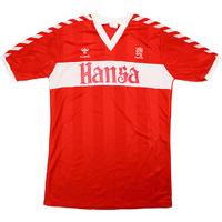 1984 85 middlesbrough match issue home shirt 14 otto