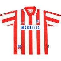 1997-98 Atletico Madrid Prototype Home Shirt (Excellent) XL