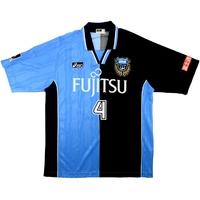 1999 Kawasaki Frontale Match Issue Home Shirt #4