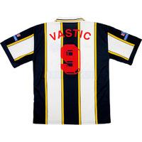 1996-98 Sturm Graz \'Signed\' Home Shirt Vastic #9 XL