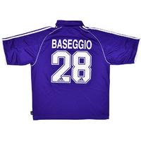 1999-00 Anderlecht Away Shirt Baseggio #28 (Excellent) XL