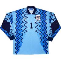 1993 England Match Issue World Youth Championships GK Shirt Sheppard #1