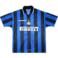 1997 98 inter milan home shirt good xl