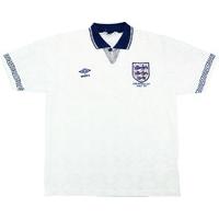 1990 England World Cup Home Shirt (Excellent) L