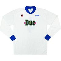 1993-94 Auxerre Match Worn UEFA Cup Home L/S Shirt #4 (Verlaat) v Tenerife