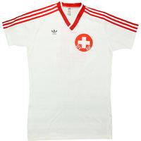 1985 Switzerland Match Worn Away Shirt #4 (Egli) v Ireland