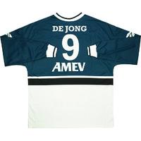 1997-98 Utrecht Match Issue Away L/S Shirt de Jong #9