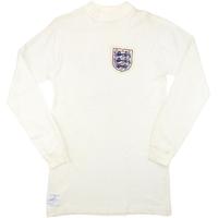 1971 England Match Issue Home L/S Shirt #14 (Hughes) v Scotland