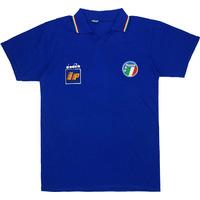 1986 88 italy player issue hometraining shirt excellent l