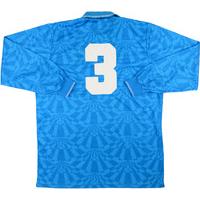 1991-93 Napoli Player Issue Home Shirt #3 XL