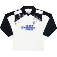 1993-94 Cesena Match Issue Home L/S Shirt #10