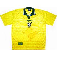 1994-95 Brazil Prototype Home Shirt L