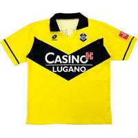 1995 96 lugano match issue away shirt 18