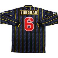 1993 95 sheffield wednesday match issue away ls shirt linighan 6