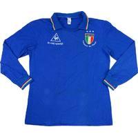 1982 Italy \'Campione Del Mondo\' Home L/S Shirt M