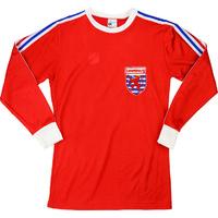 1977 Luxembourg Match Worn Home L/S Shirt #2 (Barthel) v England