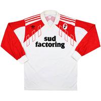 1991-92 Bari Home L/S Shirt (Excellent) M