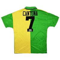1992-94 Manchester United Third Shirt Cantona #7 (Excellent) XXL