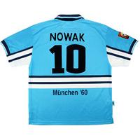 1997 98 1860 munich match worn home shirt nowak 10 v karlsruhe