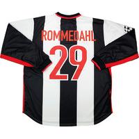 1998-99 PSV Match Issue Champions League Away L/S Shirt Rommedahl #29