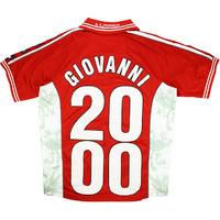 1999-00 Perugia Home Shirt Giovanni #2000 (Excellent) XL