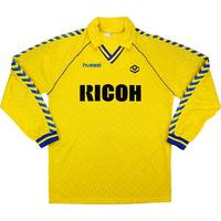 1987-88 Hellas Verona Match Worn UEFA Cup Away L/S Shirt #2 (Volpati) v Utrecht