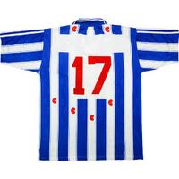 1997-98 Heerenveen Match Issue Intertoto Cup Home Shirt #17