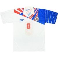 1998 Paraguay Match Issue Away Shirt #8 (Rojas) v Belgium