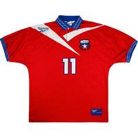 1997-99 Chile Home Shirt #11 (Salas) (Very Good) L