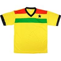 1993 ghana match worn fifa world youth championship home shirt 8 lampt ...