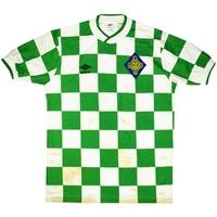 1986 Irish League XI Match Worn Home Shirt #12 (v League of Ireland XI)