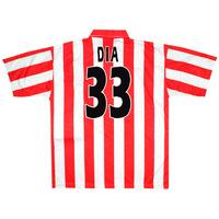 1996 97 southampton home shirt dia 33 excellent xl