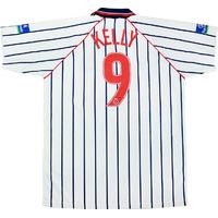 1999 00 tranmere rovers match worn home shirt kelly 9