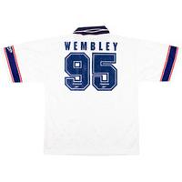 1995 Bolton \'The Coca-Cola Cup Final\' Home Shirt Wembley #95 (Excellent) XL