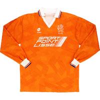 1992-94 Holland Match Issue Home L/S Shirt #12