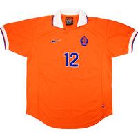 1997 Holland Match Issue Home Shirt #12 (Bogarde) v Turkey