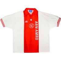 1995-96 Ajax Special Edition \'De Meer\' Home Shirt *Mint* XXL